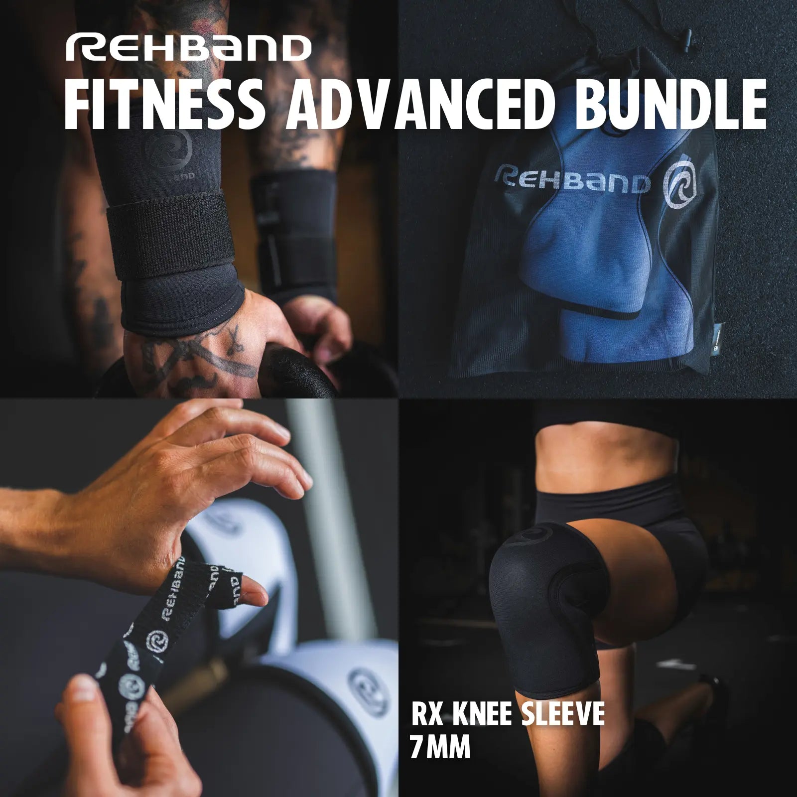 Rehband Fitness Advanced Bundle XX-Large-Large