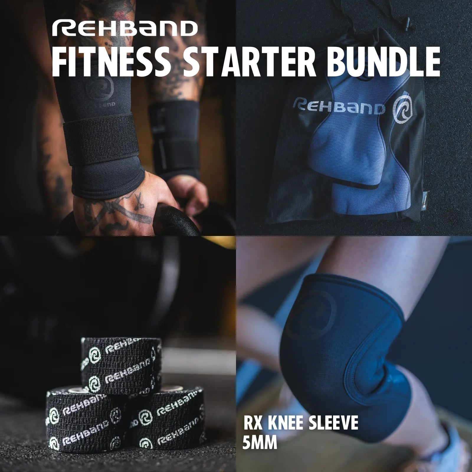 Rehband Fitness Starter Bundle XX-Large-Large